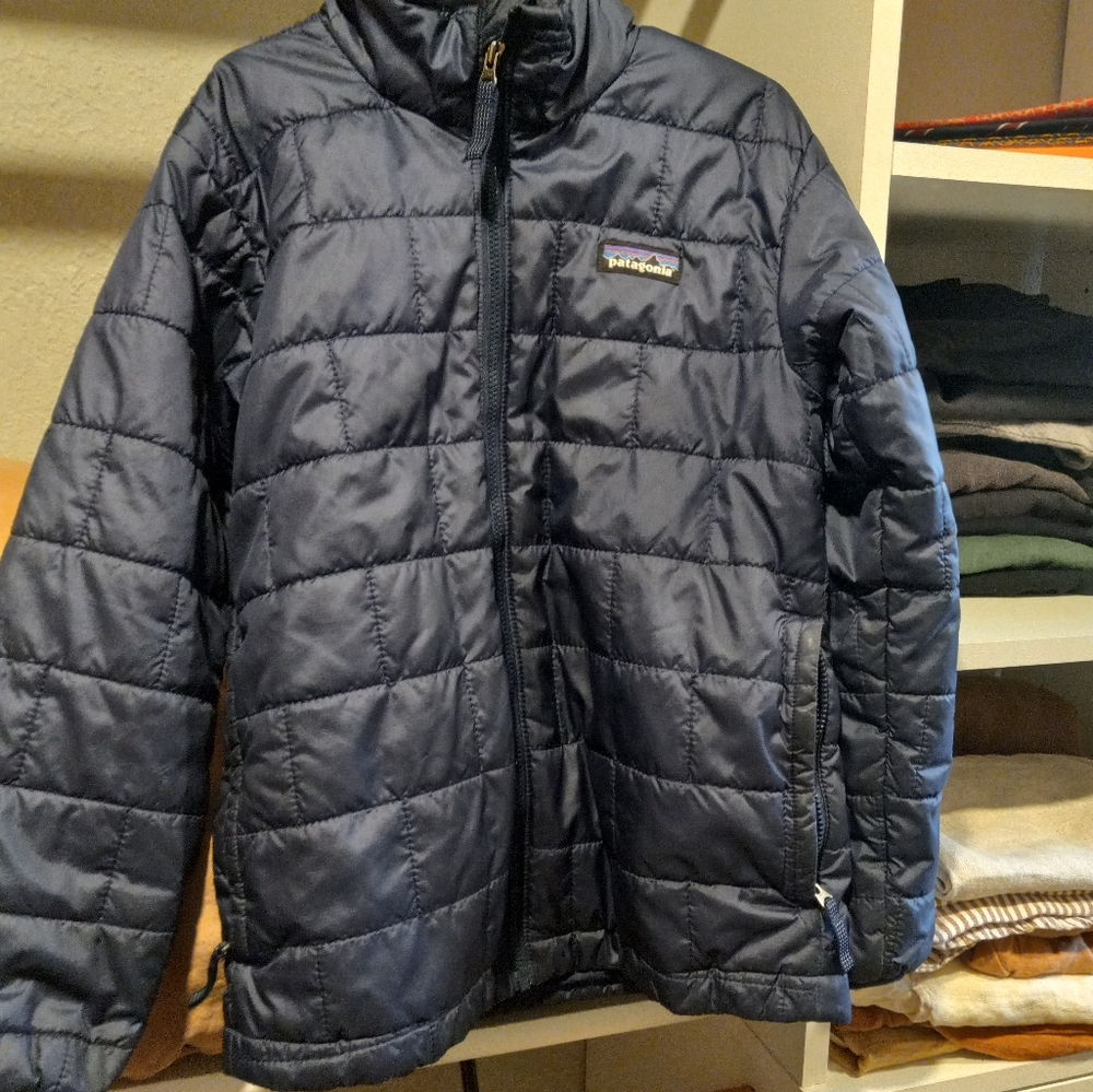 Patagonia nano puff jacket size S  7-8